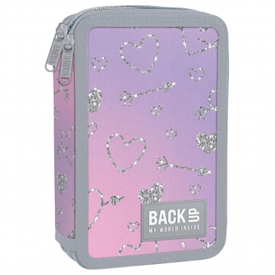Piórnik podwójny BackUp z wyposażeniem - Twinkle (PB7DW32)