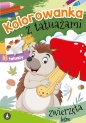 Kolorowanka z tatuażami. Zwierzęta leśne - Opracowanie zbiorowe