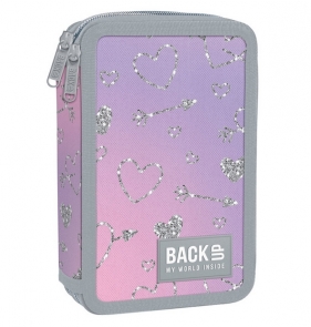 Piórnik podwójny BackUp z wyposażeniem - Twinkle (PB7DW32)