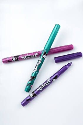 Coolpack, Flamastry brokatowe - Kuromi, 6 kolorów (13785PTR)