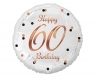  Balon foliowy B&C Happy 60 Birthday 45cm