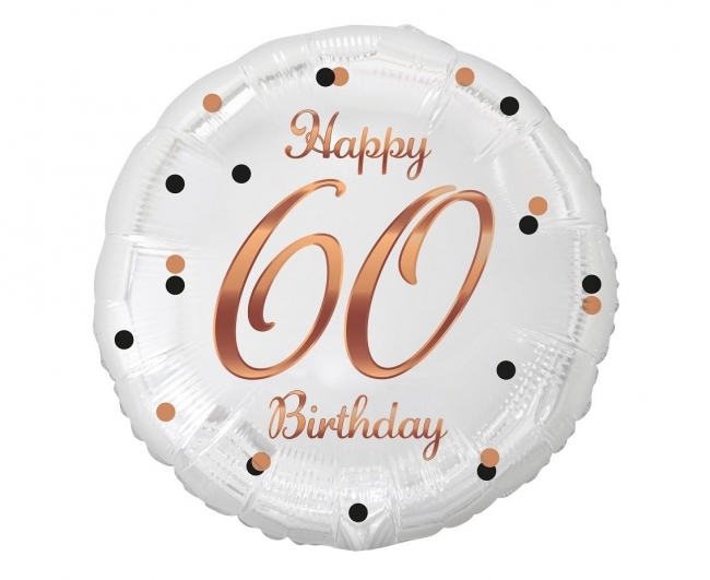 <img src='https://webimage.pl/pics/785/5/d5902973155785.jpg' style='height:440px' /> Balon foliowy B&C Happy 60 Birthday 45cm