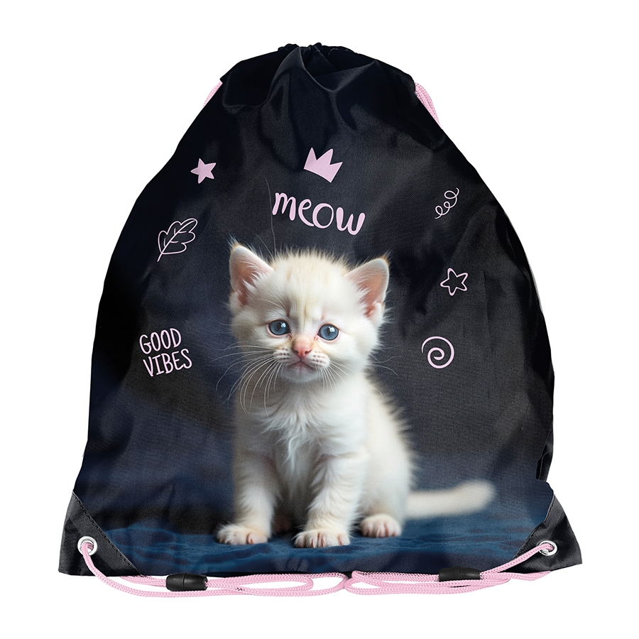 Worek na buty - White Kitty