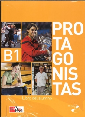 Protagonistas B1 Podręcznik + 2 CD - Melero Pilar, Sacrstan Enrique, Gaudioso Belen