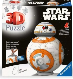 Ravensburger, Puzzle 3D 99: Kula - Star Wars BB8 (11578)