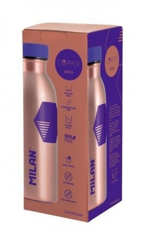 Butelka termiczna 354ml Copper fioletowa MILAN