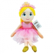 Lalka Daria 40cm w różowej lub fioletowej sukience (5078)