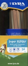 Lyra Super Ferby Kredki 36 sztuk