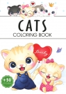 Cats. Coloring book praca zbiorowa
