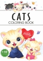 Cats. Coloring book - Opracowanie zbiorowe