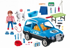 Playmobil City Life: Mobilny salon dla psów (9278)