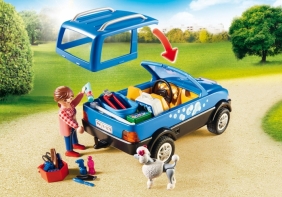 Playmobil City Life: Mobilny salon dla psów (9278)