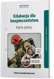 Karty pracy ucznia. Edukacja dla bezpieczeństwa. Zakres podstawowy. Liceum i technikum - Barbara Boniek