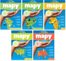 Mapy świata Pakiet (części 1-5)