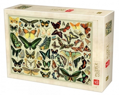 Puzzle 1000: Encyklopedia - Motyle