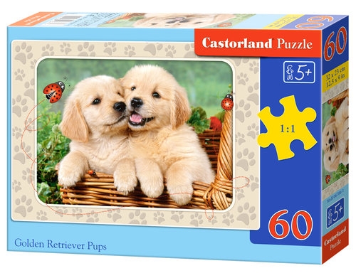 Puzzle Golden Retriever Pups 60 elementów (06786)