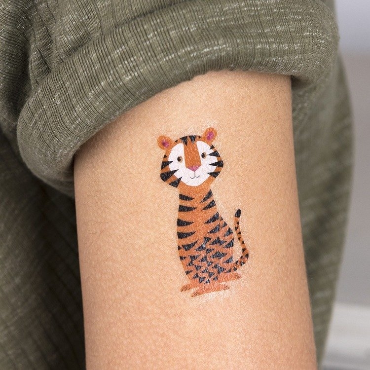 Tatuaże zmywalne dla dzieci, Zwierzaki (27347)