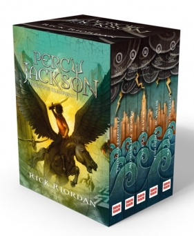 Percy Jackson i bogowie olimpijscy Tom 1-5 - Rick Riordan