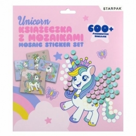 Książeczka z mozaikami Unicorn