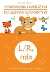 Rymowanki i wierszyki do języka gimnastyki. L/R, mix - Danuta Klimkiewicz