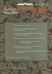 Fenomenologia nr 7/2009 - <br />