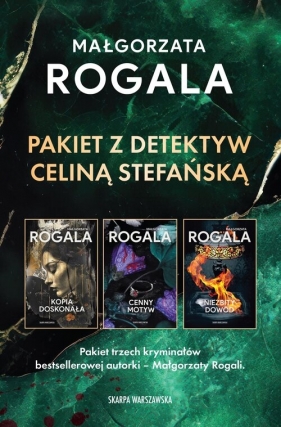 Pakiet z detektyw Celiną Stefańską - Małgorzata Rogala