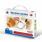 Sprytna rączka - puzzle z rysowaniem po śladzie 54 el.
