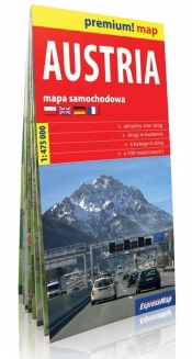 Austria mapa samochodowa 1:475 000