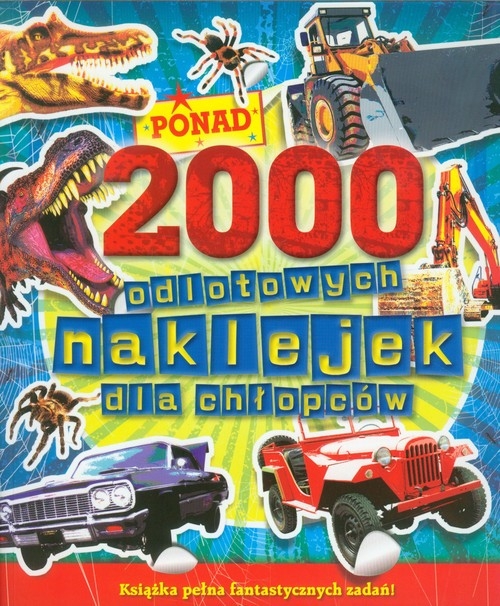 2000 odlotowych naklejek dla chłopców