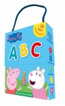 Świnka Peppa. ABC. Karty edukacyjne w pudełku z rączką Monika Kiersnowska