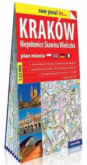 Kraków,Niepołomice,Skawina,Wieliczka plan w.2019 - Praca zbiorowa