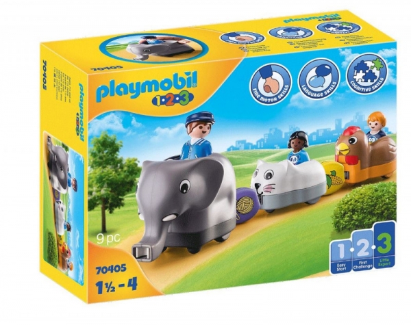 Zestaw z figurkami 1.2.3 70405 Mój pierwszy pociąg (70405)
