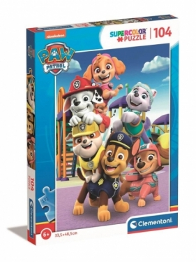 Puzzle SuperColor 104: Paw Patrol