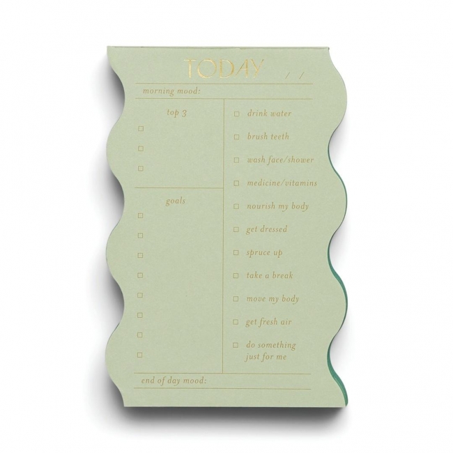 Notatnik Wavy Daily Sage