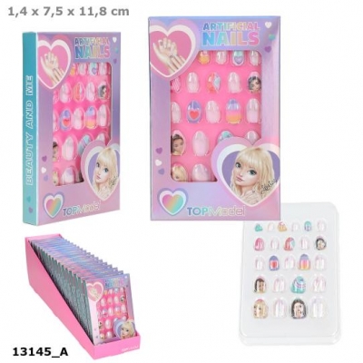 Paznokcie do naklejania Top Model BEAUTY&ME owalne 13145A