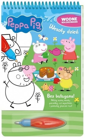 Peppa Pig Wodne kolorowanie. Wesoły dzień.