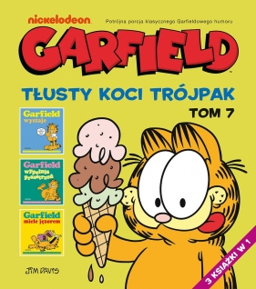 Garfield. Tłusty koci trójpak. Tom 7 - Jim Davis