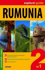 Rumunia 2w1 Przewodnik z mapą - Opracowanie zbiorowe