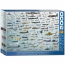 Puzzle 2000 Evolution of Military Aircraft 8220-0578 14+