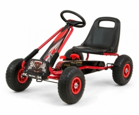 Gokart na pedały Thor Czerwony (25788)