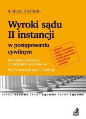 Wyroki sądu II instancji w postępowaniu cywilnym - Andrzej Zieliński