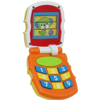 Smily Play, Telefon pomarańczowy ze światłem i dźwiękiem (SP83678)