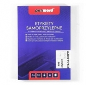 Etykiety samoprzylepne A4/100K 2x210x148mm