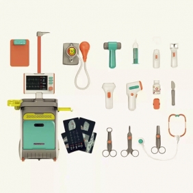 Interaktywny wózek medyczny z ekranem – 36 el. (128788)