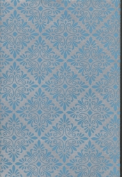 Papiery ozdobne Silver barok - błękitne 20x29 cm 10 arkuszy