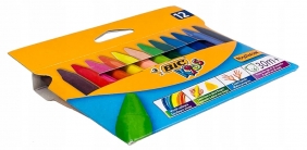Kredki świecowe Plastidecor Triangle, 12 kolorów (829773)