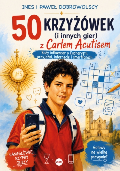 50 krzyżówek (i innych gier) z Carlem Acutisem. Boży influencer o Eucharystii, przyjaźni, internecie