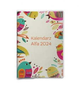 Kalendarz 2024 kieszonkowy Alfa MIX