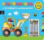 Kolorowanka z kredkami woskowymi - Wesołe zabawy malucha. Książeczka niebieska - Opracowanie zbiorowe