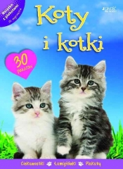 Koty i kotki Książka z plakatami - Opracowanie zbiorowe